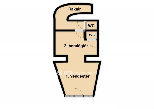 Kiadó üzlethelyiség, Budapesten, VII. kerületben 460 E Ft / hó