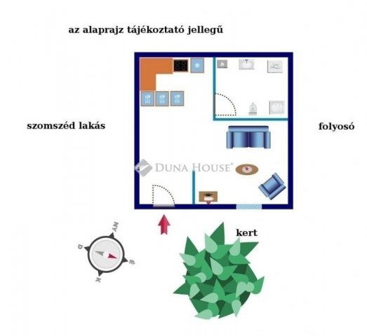 Eladó téglalakás, Budapesten, VI. kerületben 44.9 M Ft, 1 szobás