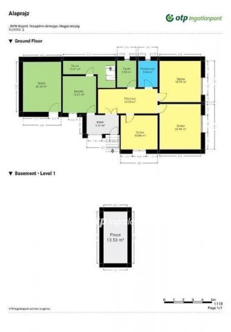 Eladó családi ház, Kispiriten 26.9 M Ft, 4 szobás