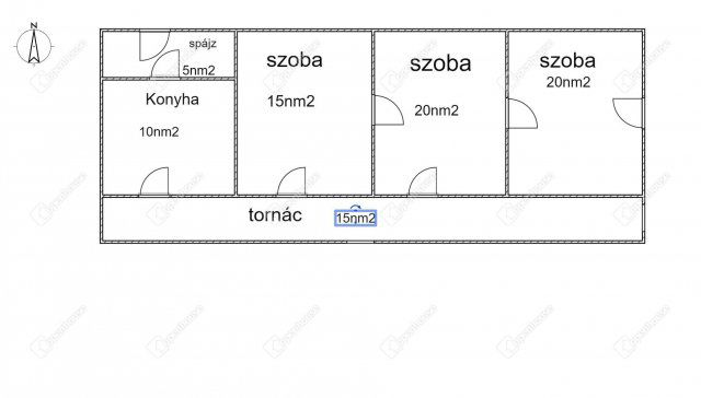 Eladó családi ház, Nagyberkin 11.5 M Ft, 3 szobás