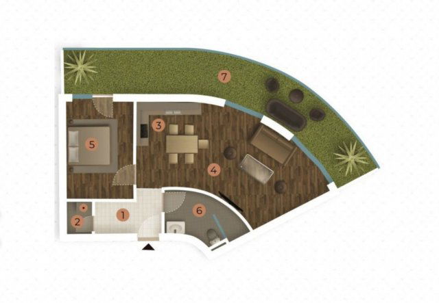 Eladó téglalakás, Keszthelyen 139.9 M Ft, 2 szobás