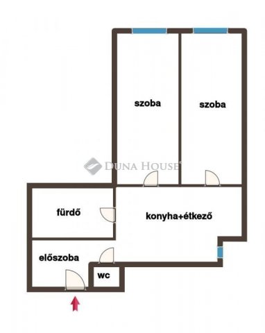 Eladó téglalakás, Budapesten, XIII. kerületben 68.9 M Ft