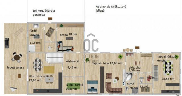 Eladó családi ház, Taksonyon 154.9 M Ft, 9 szobás