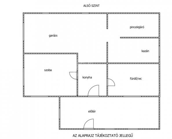 Eladó családi ház, Ercsiben 57 M Ft, 3+1 szobás