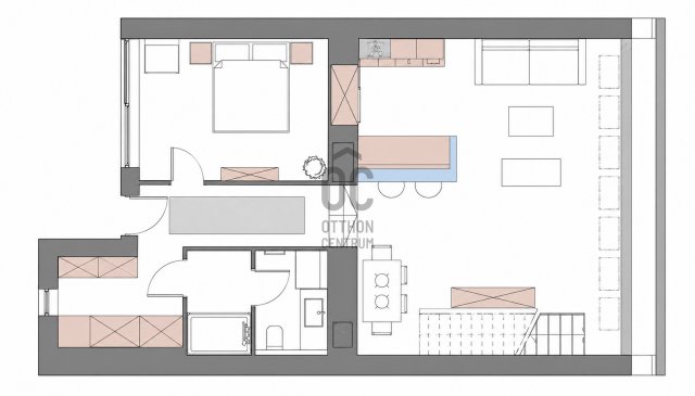 Kiadó téglalakás, albérlet, VI. kerületben, Andrássy úton