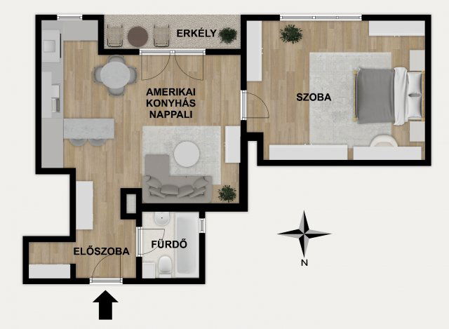 Eladó téglalakás, Budapesten, II. kerületben, Volkmann utcában