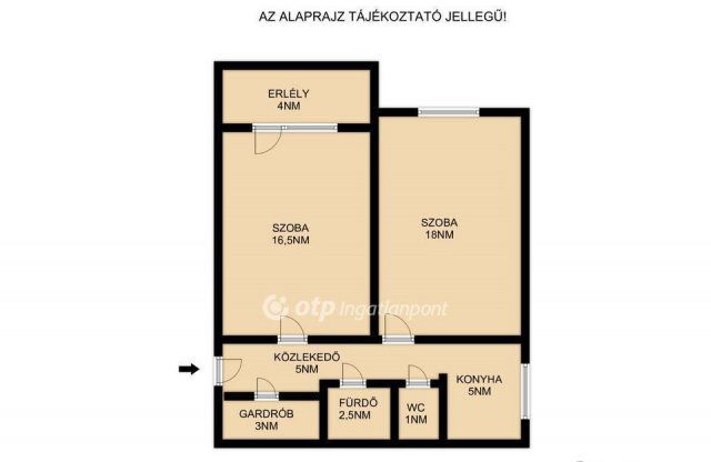 Eladó panellakás, Budapesten, IV. kerületben 66.9 M Ft, 2 szobás