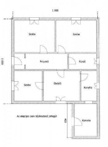 Eladó családi ház, Balkányban 26.5 M Ft, 3+1 szobás