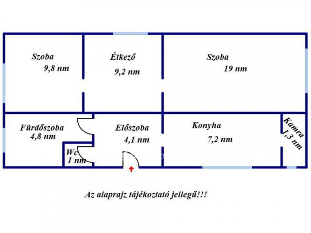 Eladó családi ház, Karcagon 20 M Ft, 2 szobás