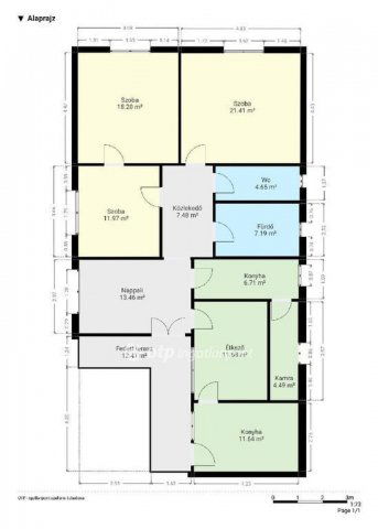 Eladó családi ház, Mezőlakon 37.5 M Ft, 3 szobás