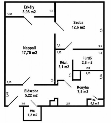 Eladó téglalakás, Budapesten, IV. kerületben 59.99 M Ft