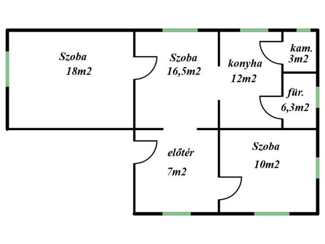 Eladó családi ház, Örkényen 45 M Ft, 3 szobás