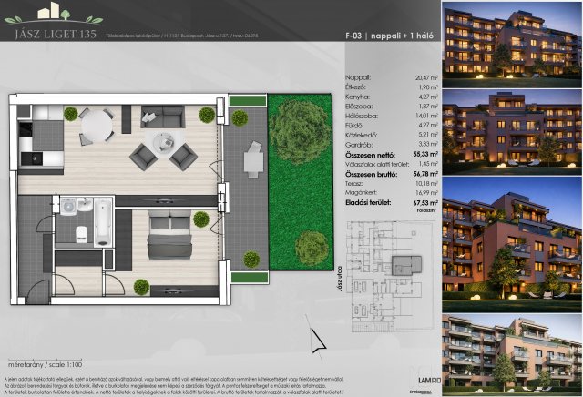 Eladó téglalakás, Budapesten, XIII. kerületben, Jász utcában