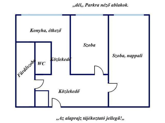 Eladó panellakás, Nyíregyházán 44.9 M Ft, 2 szobás