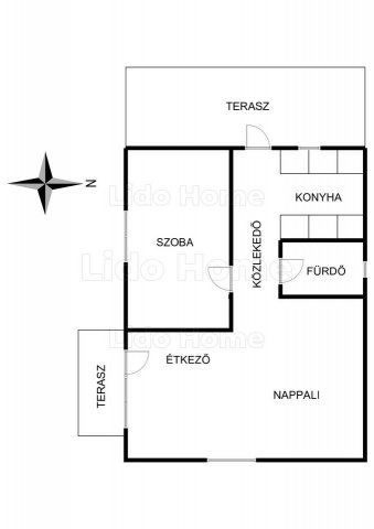 Eladó nyaraló, Balatonbogláron 85 M Ft, 4 szobás