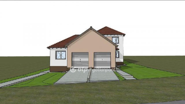 Eladó ikerház, Veresegyházon 148.5 M Ft, 5 szobás