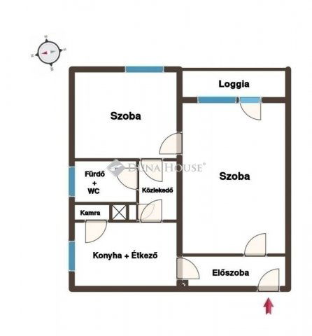 Eladó téglalakás, Budapesten, XVIII. kerületben 58.5 M Ft