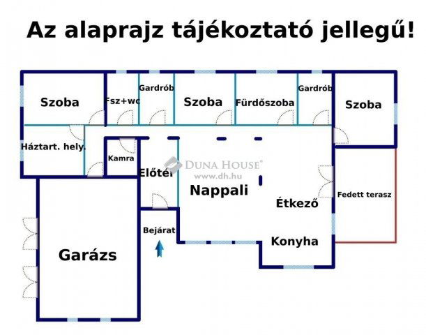 Eladó családi ház, Dömsödön 45 M Ft, 5 szobás
