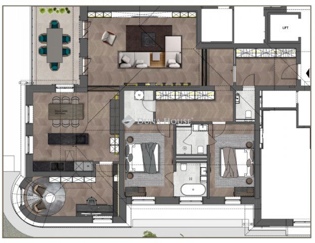 Eladó téglalakás, Budapesten, XIV. kerületben 448 M Ft, 4 szobás