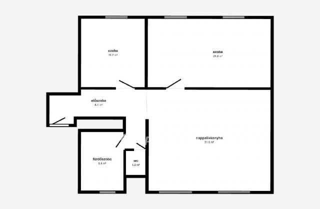 Eladó téglalakás, Tiszavasváriban 25.5 M Ft, 2 szobás