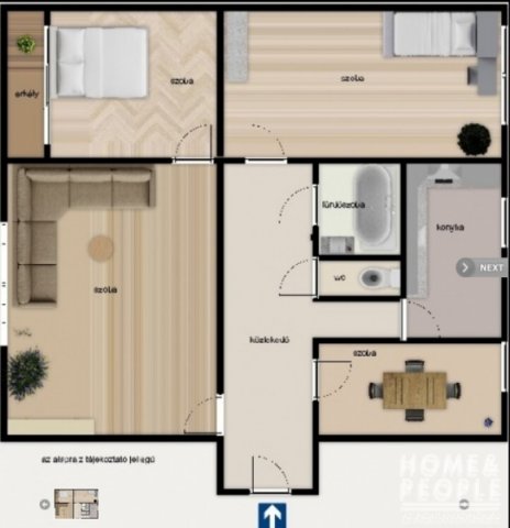 Eladó téglalakás, Szegeden 61.999 M Ft, 2+2 szobás