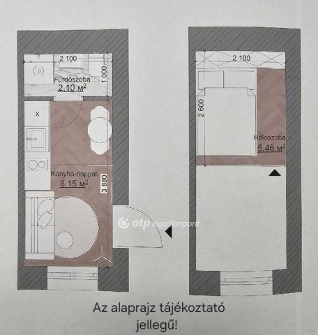 Eladó téglalakás, Budapesten, VII. kerületben 39.9 M Ft