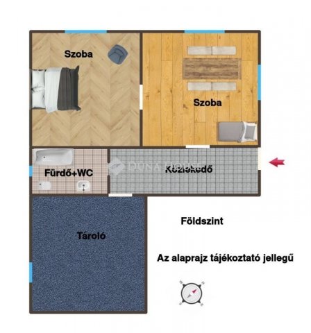 Eladó családi ház, Bükkszéken 55 M Ft, 4 szobás