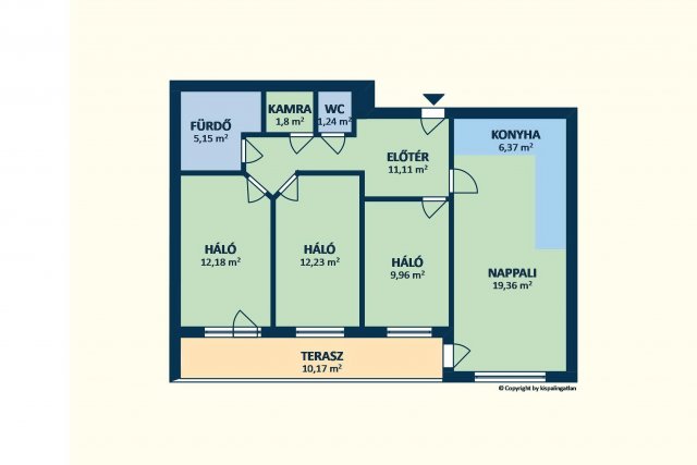 Eladó téglalakás, XIV. kerületben, Kövér Lajos utcában