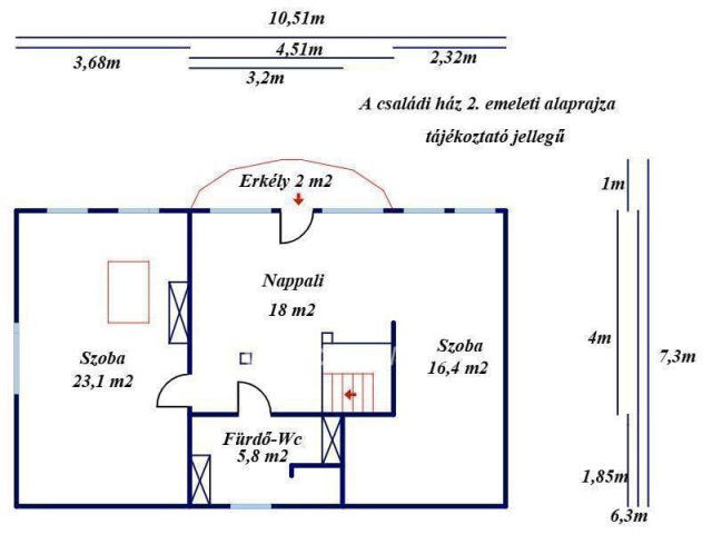 Eladó családi ház, Szolnokon 95 M Ft, 9 szobás