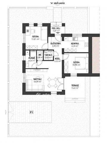 Eladó családi ház, Adácson 39 M Ft, 3 szobás
