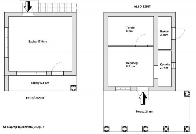 Eladó családi ház, Zalaegerszegen 21.5 M Ft, 2 szobás