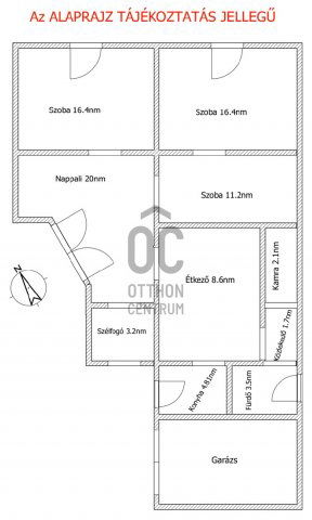 Eladó családi ház, Egyeken 11 M Ft, 4 szobás