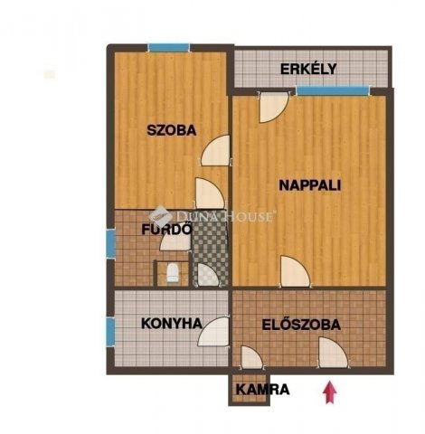 Eladó téglalakás, Diósdon 66.2 M Ft, 2 szobás