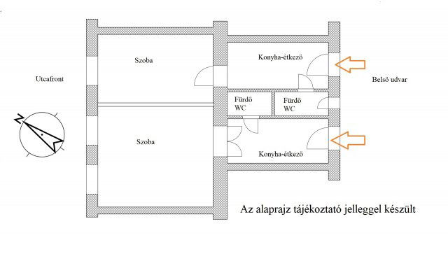 Eladó téglalakás, Budapesten, X. kerületben, Ihász utcában