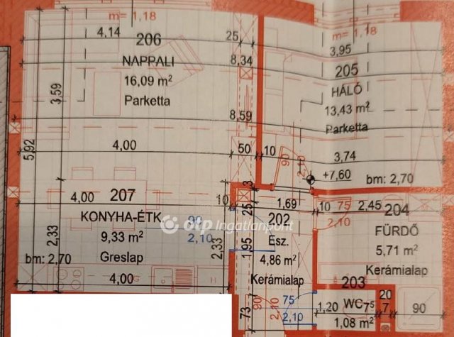 Kiadó téglalakás, albérlet, Szekszárdon 200 E Ft / hó
