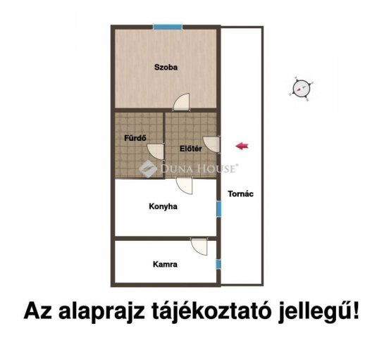 Eladó családi ház, Tápióságon 17 M Ft, 1 szobás