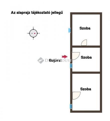 Eladó családi ház, Szegeden 16.9 M Ft, 3 szobás