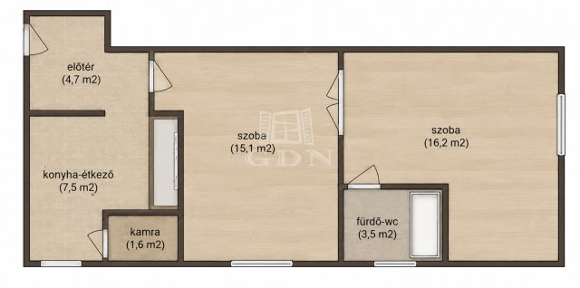 Kiadó téglalakás, albérlet, Budapesten, XIV. kerületben