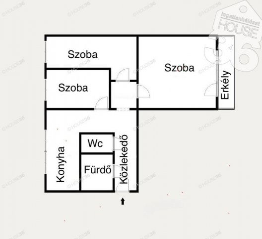 Eladó panellakás, Kecskeméten 57 M Ft, 3 szobás