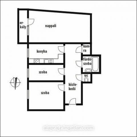 Kiadó téglalakás, albérlet, Nyíregyházán, Szarvas utcában