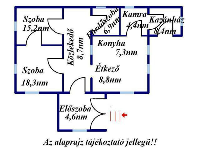 Eladó mezogazdasagi ingatlan, Jászberényben 16.5 M Ft, 2 szobás