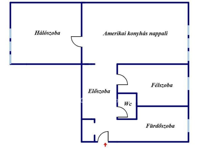 Eladó téglalakás, Miskolcon 45 M Ft, 2+1 szobás