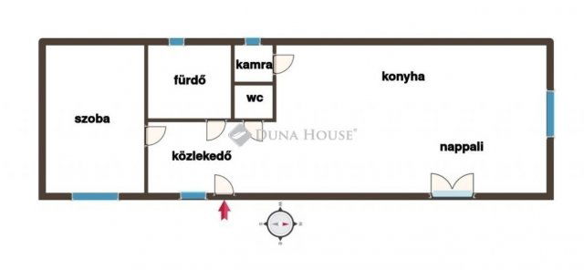 Eladó családi ház, Kecskeméten 47.7 M Ft, 2 szobás