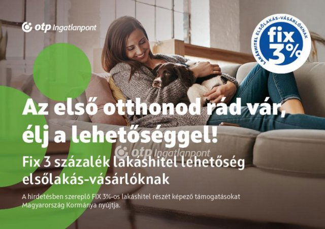 Eladó téglalakás, Mezőhegyesen 6 M Ft, 1+1 szobás