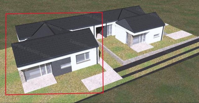 Eladó ikerház, Gödöllőn 129 M Ft, 4 szobás