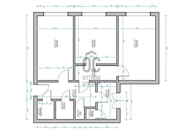 Eladó panellakás, Budapesten, III. kerületben 94 M Ft, 3 szobás