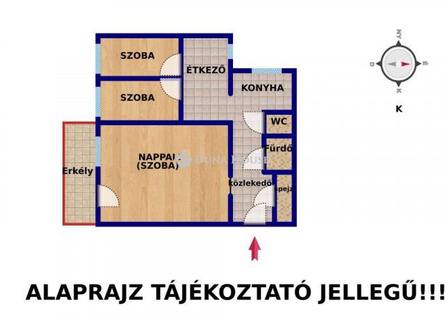 Eladó panellakás, Budapesten, XV. kerületben 64.9 M Ft, 3 szobás