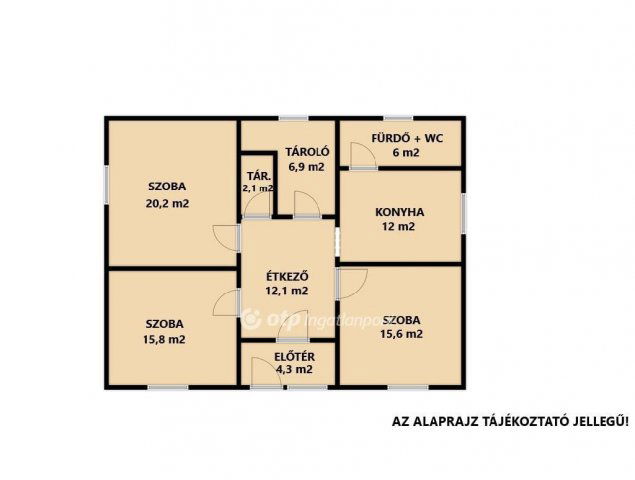 Eladó családi ház, Porván 39.99 M Ft, 5 szobás