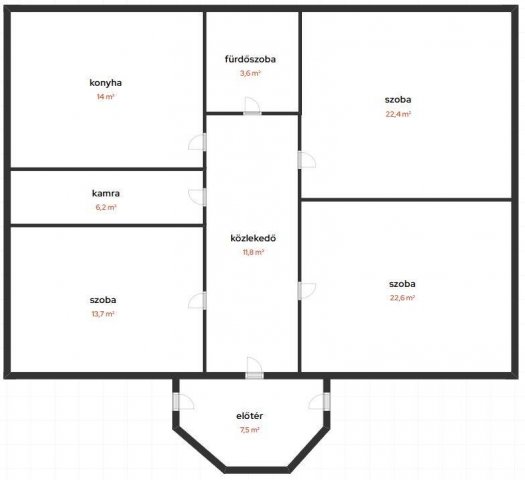 Eladó családi ház, Nagyecseden 19.9 M Ft, 3 szobás