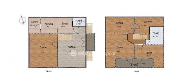 Eladó családi ház, Szigetújfalun 62.5 M Ft, 5 szobás